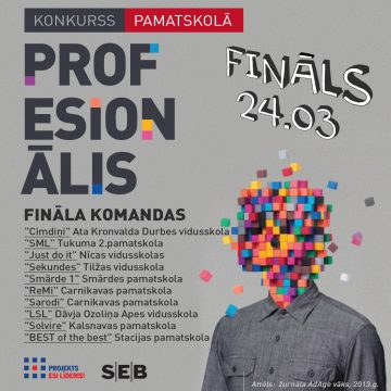 Pamatskolēnu konkurss “PROFESIONĀLIS 2017” noslēdzies!